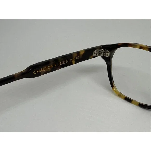 Cubitts Charlton Black Brown Camo Frame 53mm Eyeglasses
